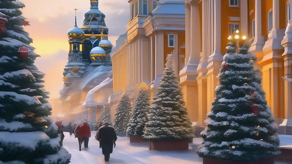 Где установлены елки в Петербурге? Где будет главная елка?