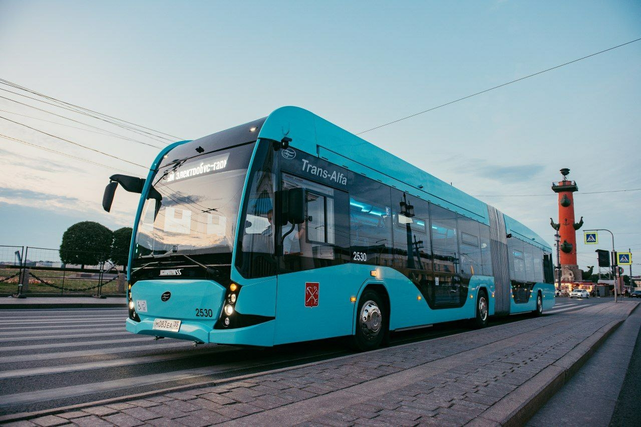 В Петербурге начали укомплектовывать строящийся электробусный парк