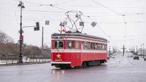 В Петербурге трамвайному маршруту «Первый туристический» исполнилось четыре года