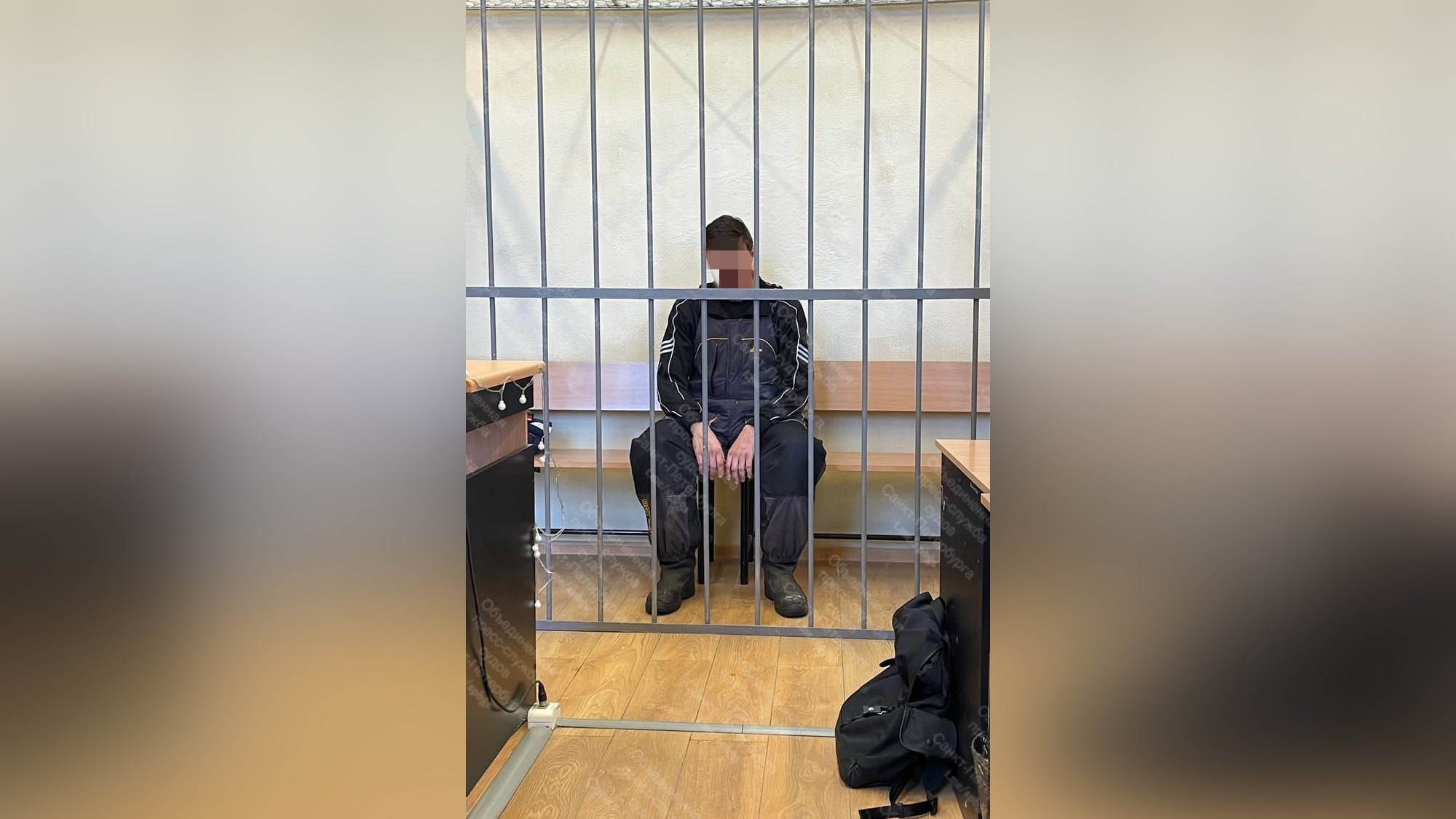 В Петербурге избрали меру пресечения курьеру, угрожавшему таксисту топором