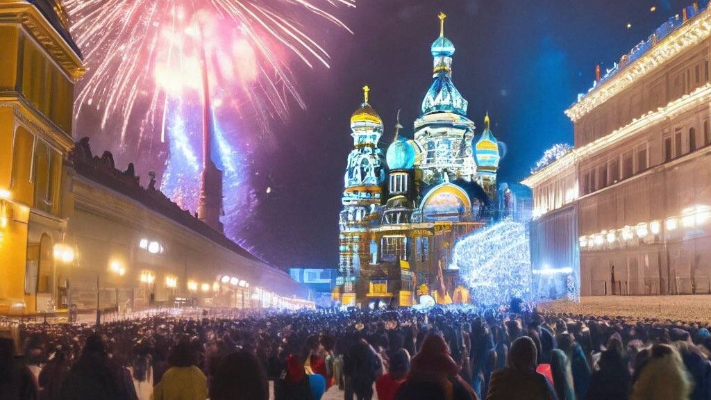 Правила поведения в новогодние праздники в Петербурге