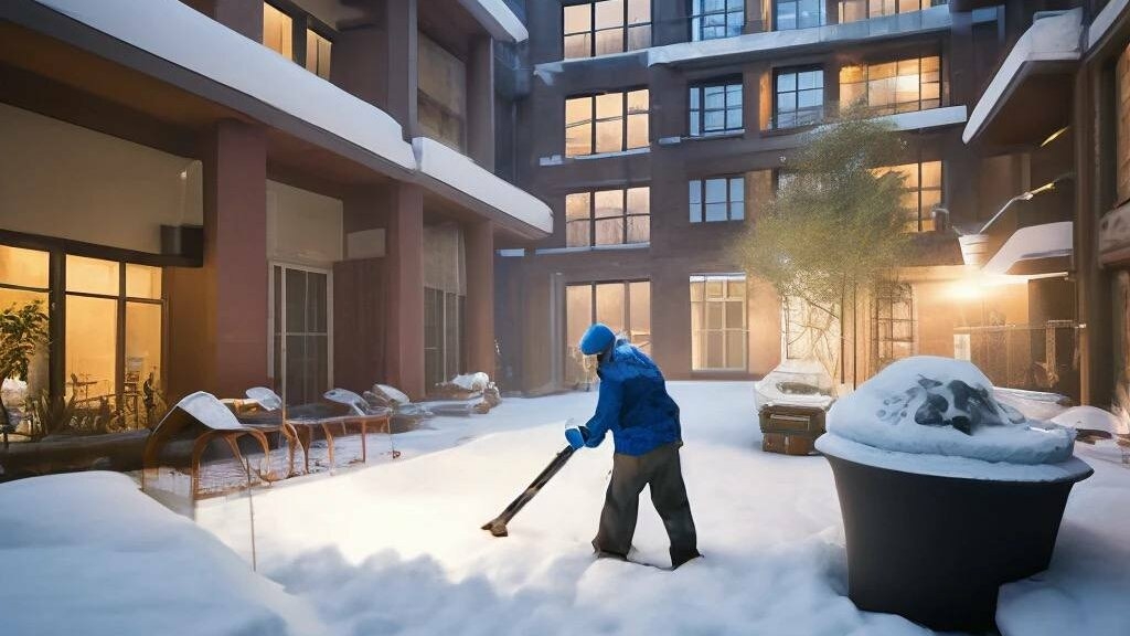 Управляющая компания (УК) не чистит снег во дворе, куда жаловаться в Петербурге?