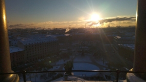 Морозы не отпускают Петербург, вместе с ними остается и «оранжевый» уровень опасности