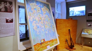В Музей обороны и блокады Ленинграда передали картину туркменского художника