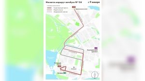 Петербуржцам рассказали об изменении маршрута автобуса №134 после открытия участка на Шуваловском