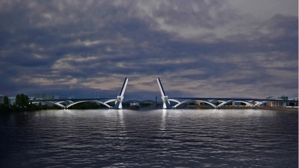 В Петербурге выдали разрешение на возведение Большого Смоленского моста
