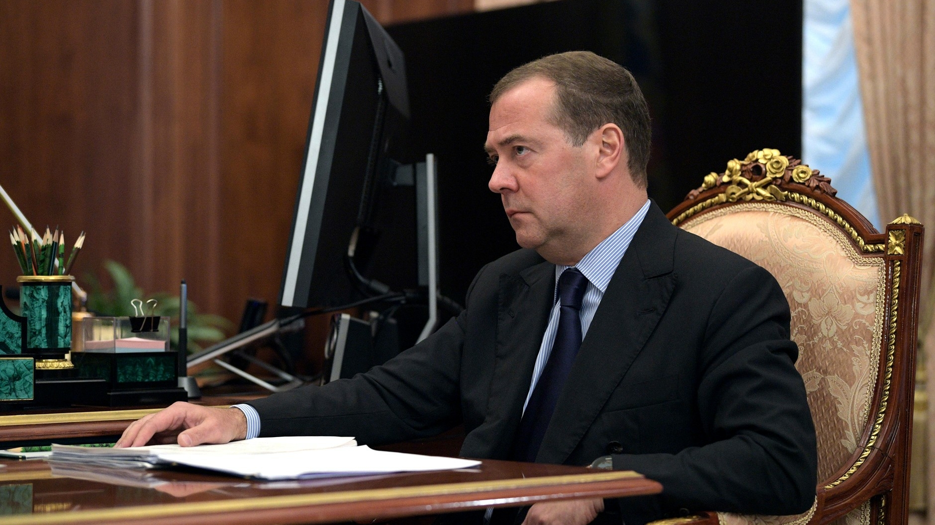 «Нигде не заканчиваются»: Медведев повторил легендарную фразу Путина о границах России