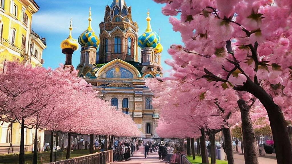 Когда и где цветет сакура в Петербурге?