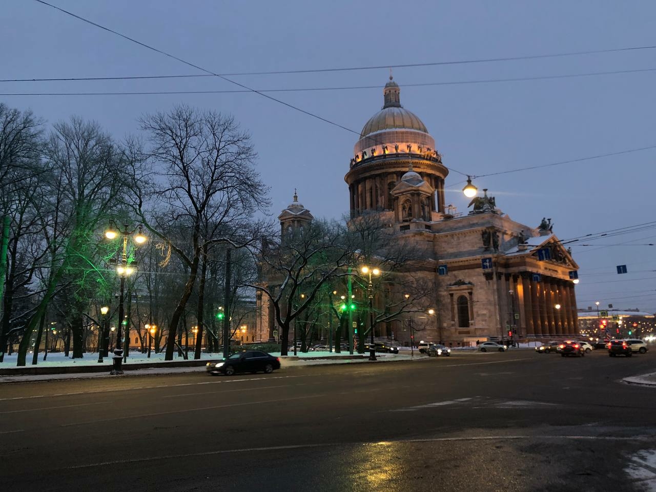 В Петербурге на майские придет снег