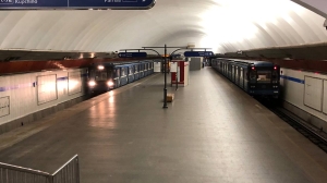 Взорвавших петарду на эскалаторе станции метро «Пионерская» хулиганов ищет полиция