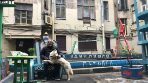 Ночью горел подвал петербургского художника Нельсона