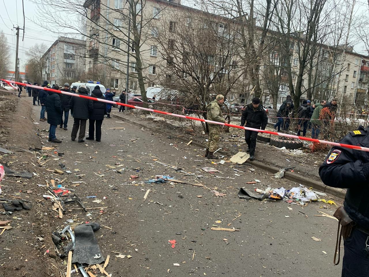 В домах на Пискаревском проспекте практически полностью восстановили подачу  отопления и электричества