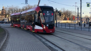 Трамвайные пути у строящейся станции метро «Горный институт» восстановят к концу лета