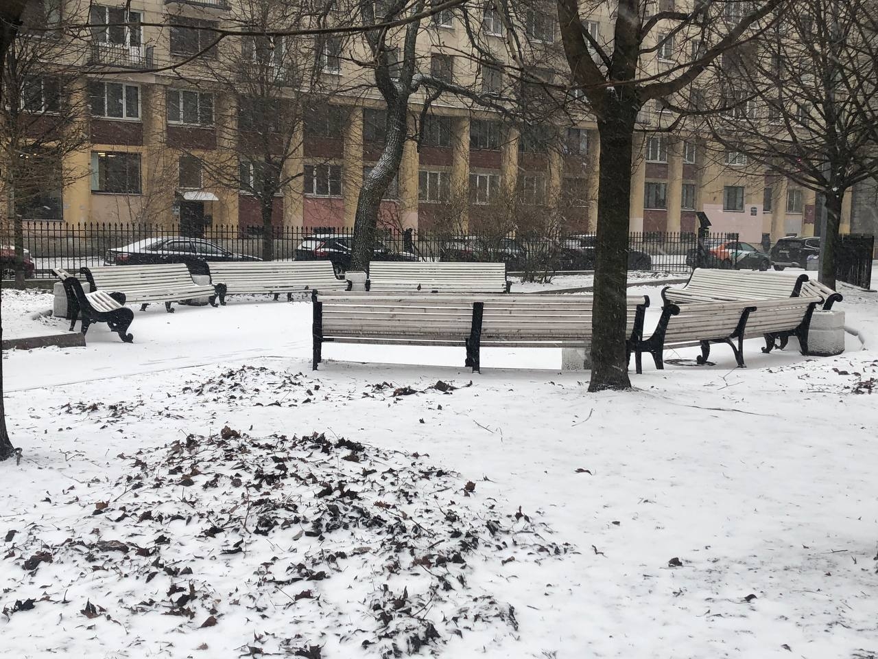 В Петербург возвращается зима. Синоптики обещают ночные заморозки и мокрый  снег