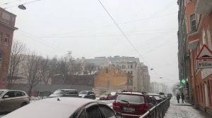 Петербург «сорвал» джек-пот по количеству ДТП из-за апрельского снегопада