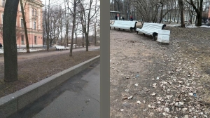 Петербургских коммунальщиков уличили в уборке улиц с помощью фотошопа