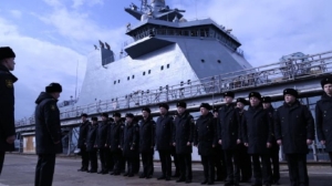Экипаж заселился на первый в России патрульный ледокол «Иван Папанин»
