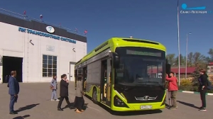 В Петербурге представили обновленный электробус «Генерал»