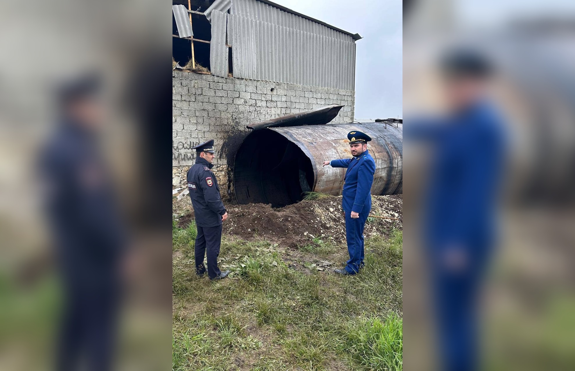 Внезапное возгорание привило к смерти: в Дагестане чистка емкости из-под  битума закончилось фатально