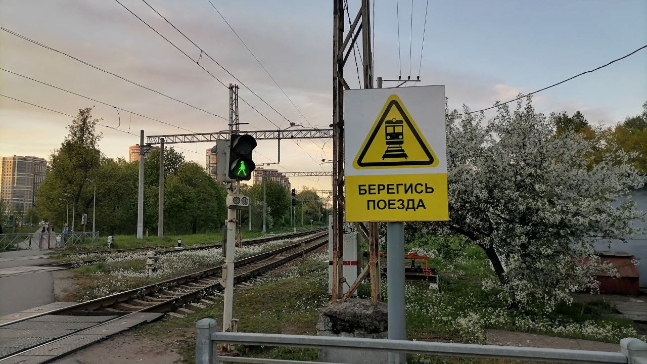 В Ленобласти шедшая вдоль путей женщина, скончалась после встречи с грузовым локомотивом