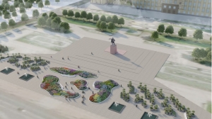 Сад-трансформер появится на Московской площади за 54 млн рублей