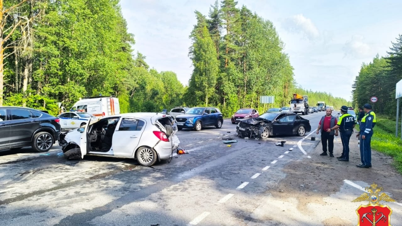 В Ленобласти столкнулись пять машин: одна девушка погибла, еще трое пострадали