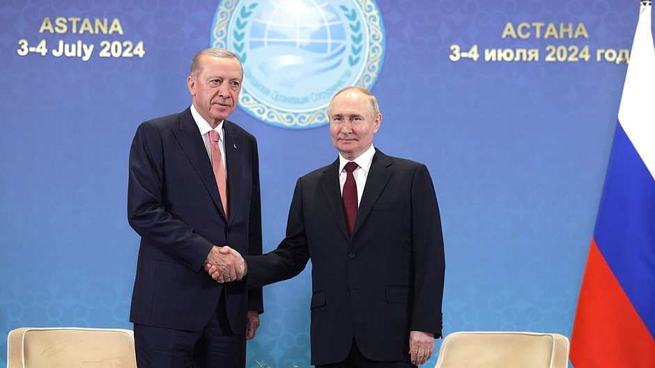 Путин заявил, что Россия и Турция планируют новые совместные проекты