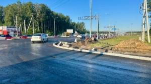 Новое Колтушское шоссе: в Янино открылся  выезд с 1-й Линии