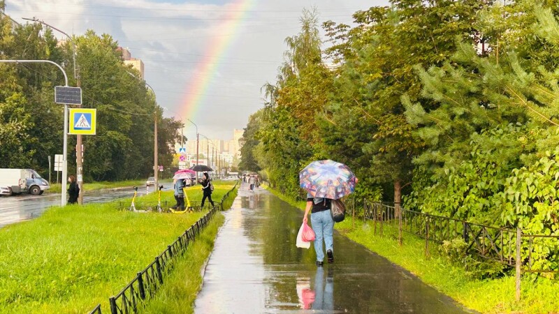 Погодный коллапс в июле 2025: график дождей в Петербурге на 30 дней