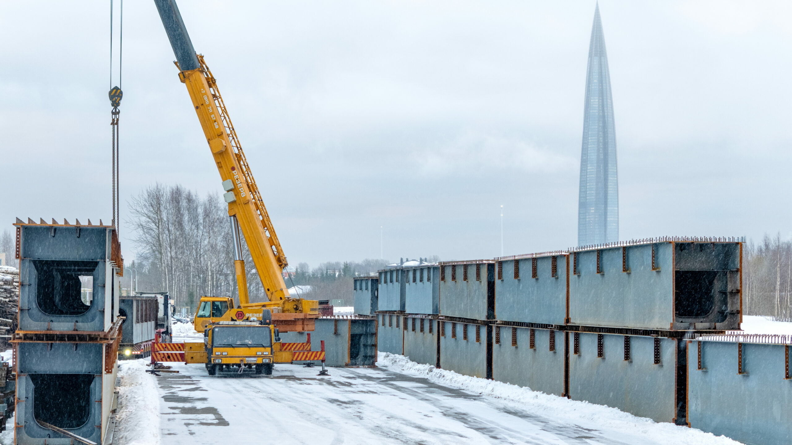 Километровый путепровод начнут прокладывать на трассе М-32 в Петербурге