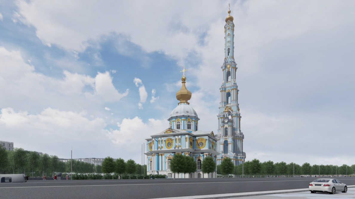 Музей архитектуры в небе: колокольня Смольного собора как новый культурный код Петербурга