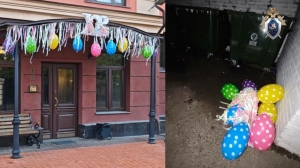 Недовольного противника пасхальных украшений задержали на Московском вокзале: СК показал фото атрибутики