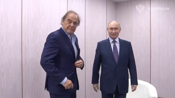 Путин встретился с американским режиссером Оливером Стоуном