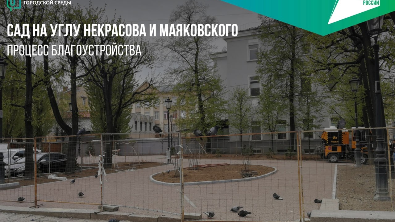 В активной стадии благоустройства находятся 20 общественных пространств Петербурга
