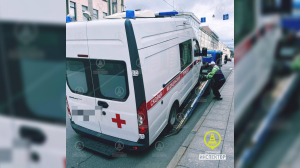 Пьяного водителя скорой помощи задержали на Шпалерной улице