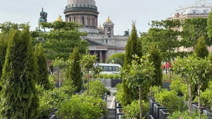 В этом году сад-трансформер у Исаакия обойдется бюджету Петербурга в 90 млн