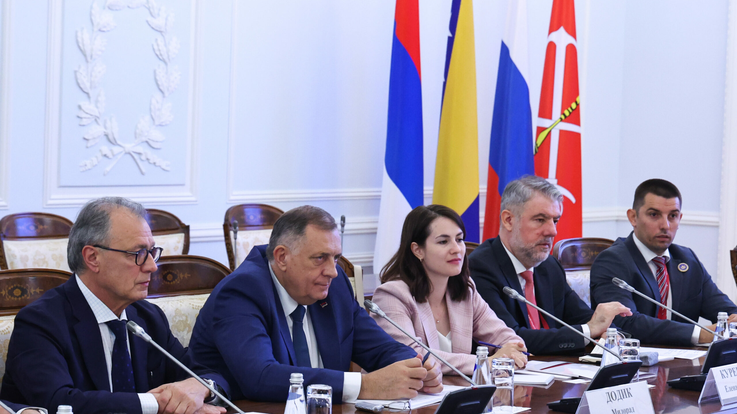 В день начала ПМЭФ Беглов встретился с президентом Боснии и Герцеговины