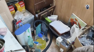 СК показал видео из квартиры в Красном Селе, где заживо сжигали женщину