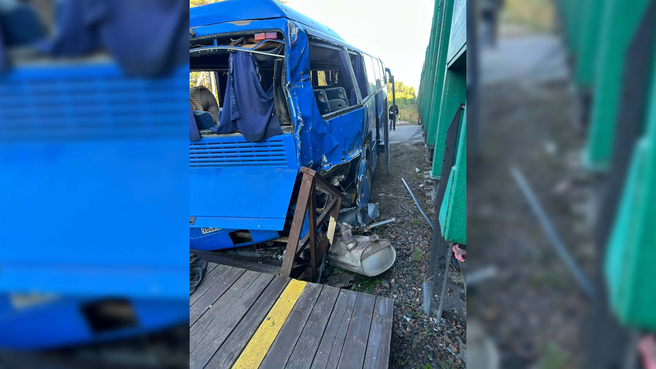 В Ленобласти один из пострадавших в ДТП с автобусом и поездом паломников находится в крайне тяжелом состоянии