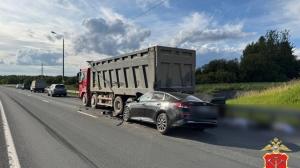 Под Петербургом жуткая авария с легковушкой и самосвалом унесла жизнь нескольких человек