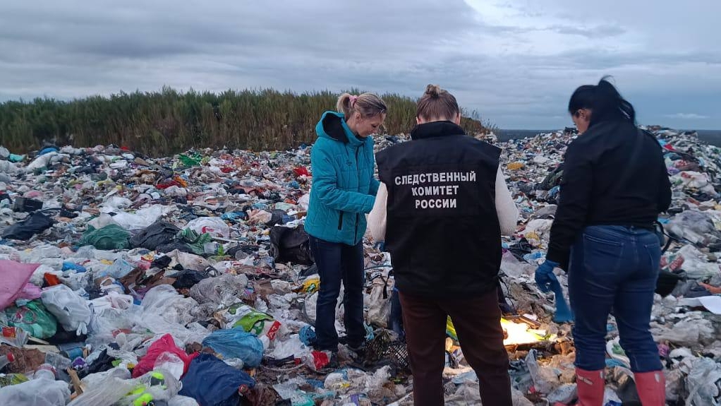 В деревне под Петербургом на мусорном полигоне нашли тело младенца с пуповиной