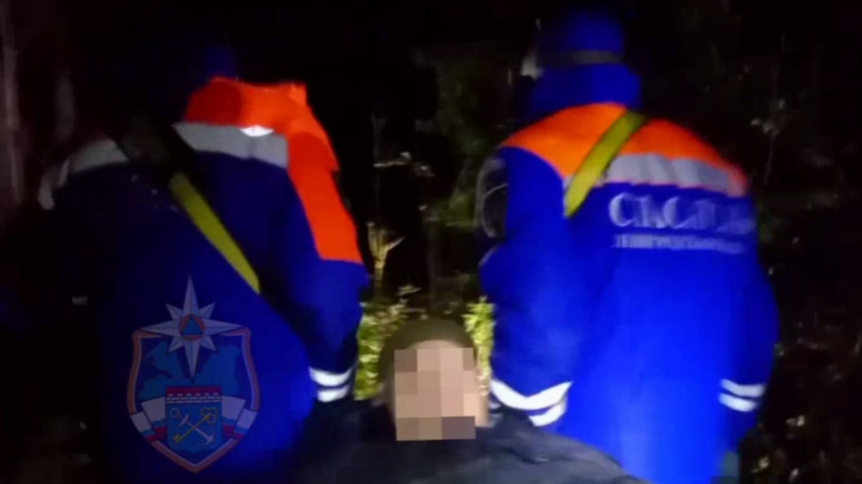 Вернуться сам уже не смог: в Лужском районе спасатели эвакуировали потерявшегося мужчину