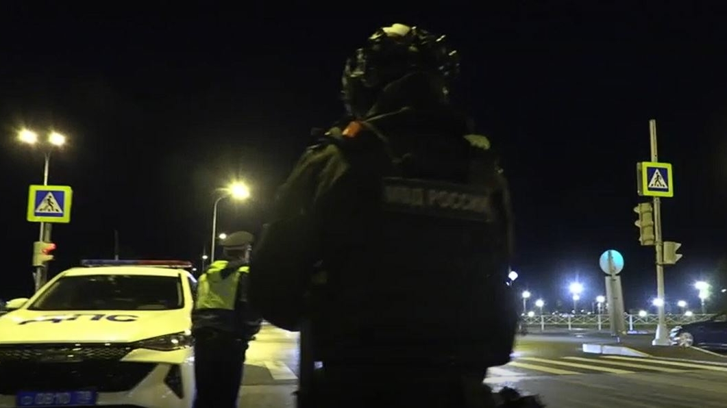В Василеостровском районе Петербурга полиция искала мигрантов-нелегалов среди автомобилистов