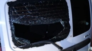 Петербургский дебошир разгромил чужую машину