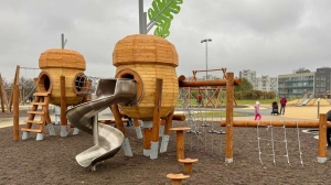 Локацию «Желуди» в Федоровском сквере навестили следователи: в каком состоянии детская площадка?