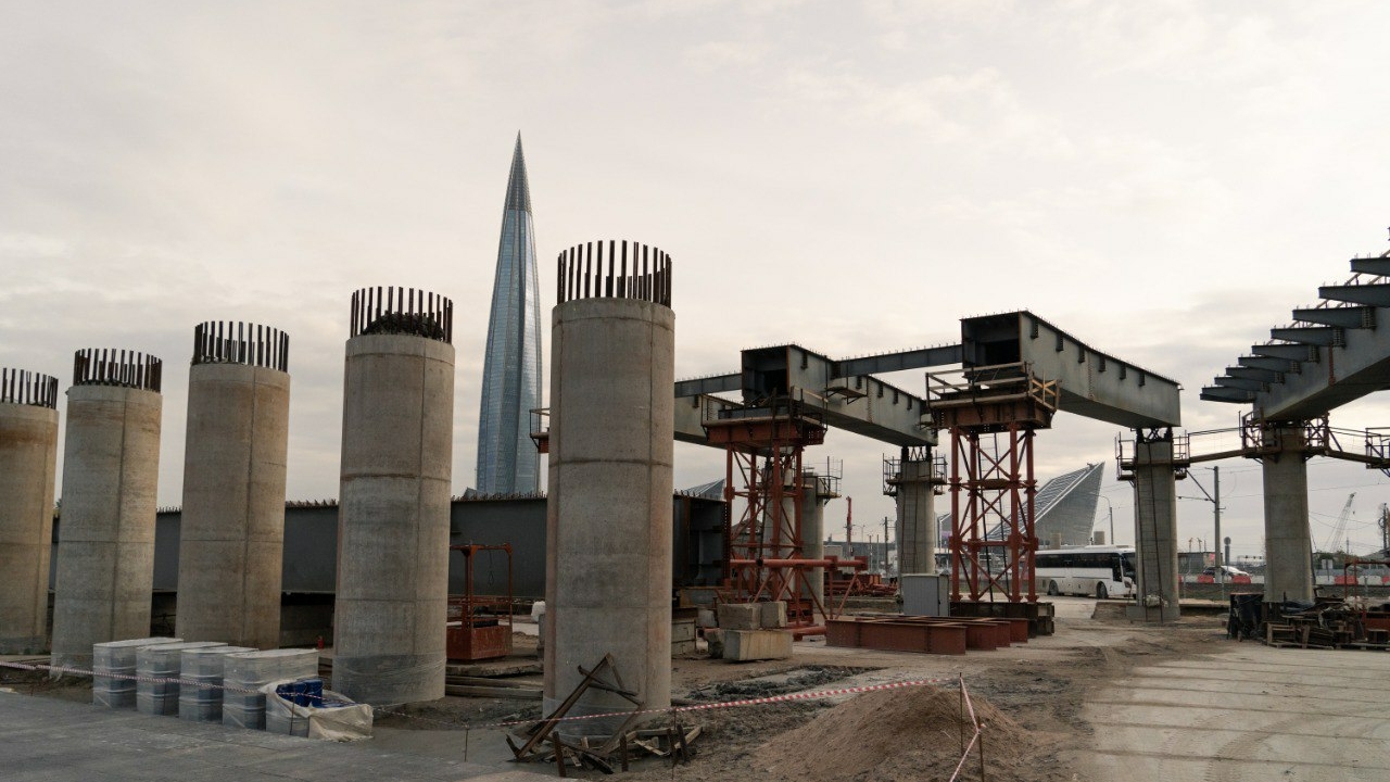 В рамках создания магистрали М-32 строители приступили ко второй очереди переустройства Приморского шоссе