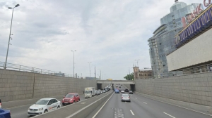 Пять автомобилей побились на Пироговской набережной — есть пострадавший