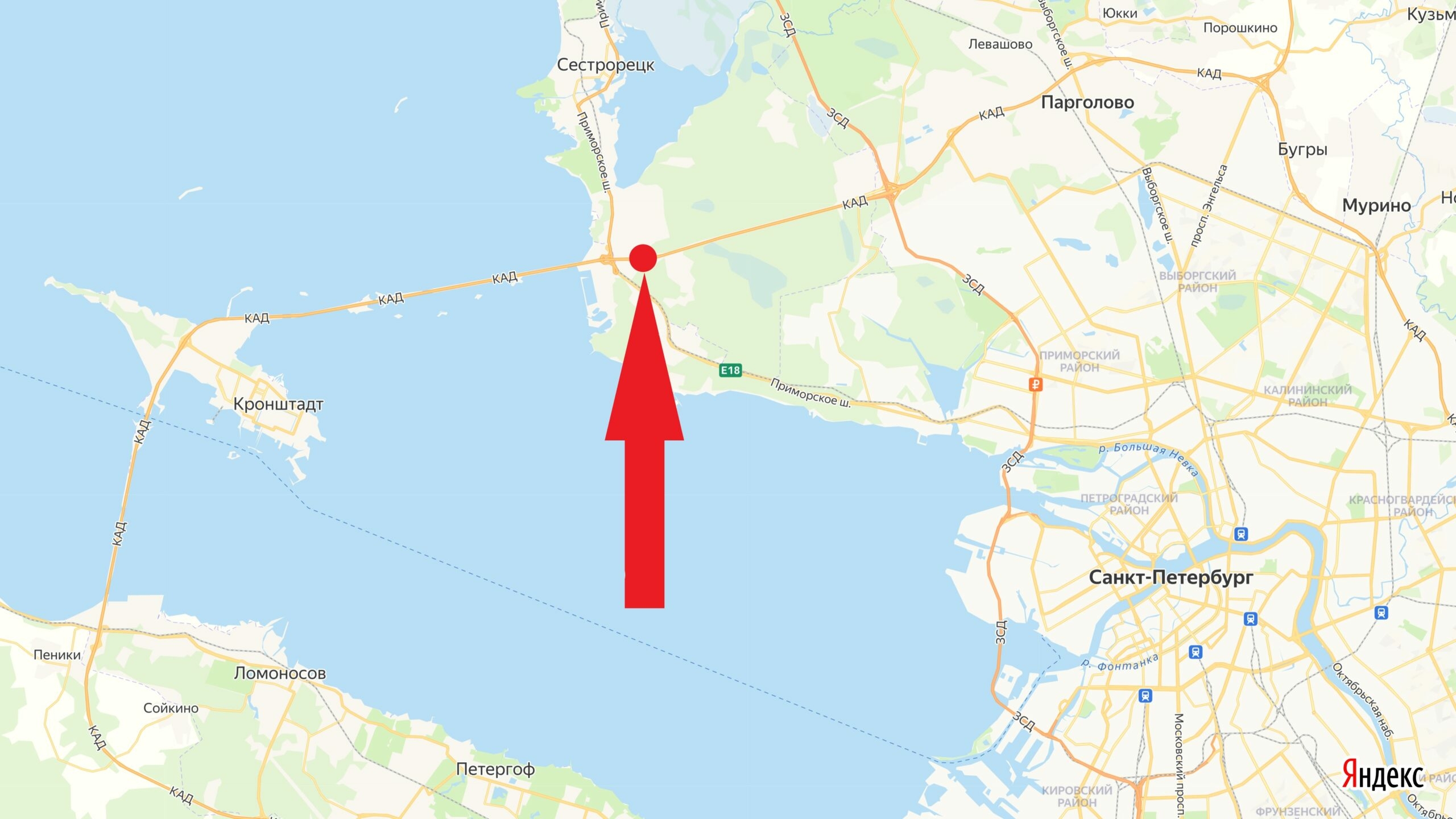 Дорожные работы станут причиной перекрытия движения по КАД с 10 ноября