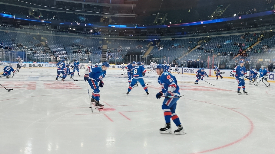 Два хоккеиста СКА попали в список лучших игроков недели в КХЛ