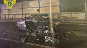 Lamborghini перевернулась и загорелась: в Москве в жестком ДТП погиб криптобизнесмен